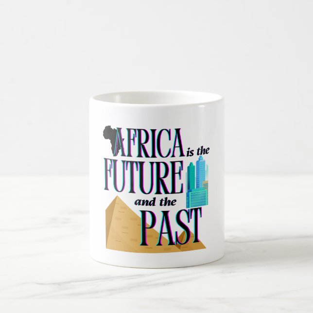 Africa is The Future & The Past |  Kaffeetasse (Mittel)