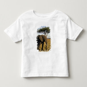 Africa, Kenia, Maasai Mara. An elehpant Kleinkind T-shirt