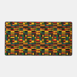 Africa Kente Ghana, Elfenbeinküste Stammesmuster 1 Schreibtischunterlage