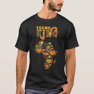 Africa Map Liebe Heart African Kente Men African A T-Shirt