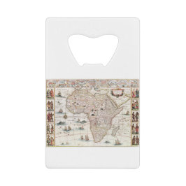 Africa nova desptio (1690) by Willem Janszoon Geldbeutel Flaschenöffner