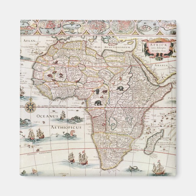 Africa nova desptio (1690) by Willem Janszoon Magnet (Vorne)
