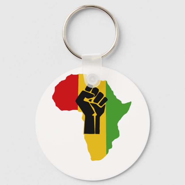 Africa Power - Reggae Schlüsselanhänger (Vorderseite)