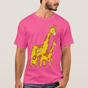 Africa Safari Animal Giraffe Family Animal Lover G T-Shirt