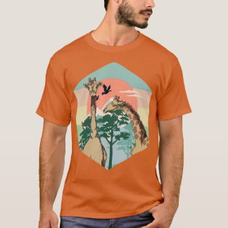 Africa Safari Animal Zobewahrt Tropical Suns Gesch T-Shirt