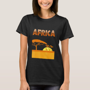 Africa Safari Wild Animals Niedlich Novelty 10 T-Shirt