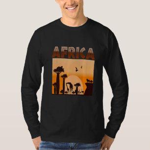 Africa Safari Wild Animals Niedlich T-Shirt