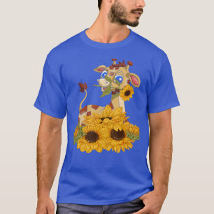 Africa Safari Zoo Keeper Süße Tier Gift Sunflove T-Shirt