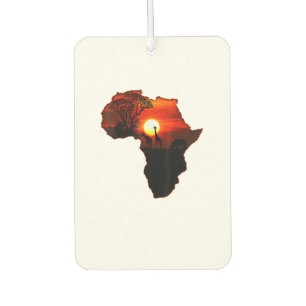 Africa T Shirt Map Africa T-Shirt South African Su Autolufterfrischer