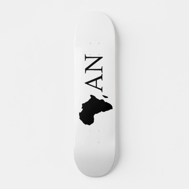 africaAN Skateboard (Vorne)