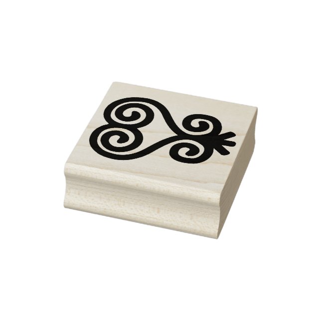 African Adinkra Sankofa Rubber Briefmarke Gummistempel (Stempel)