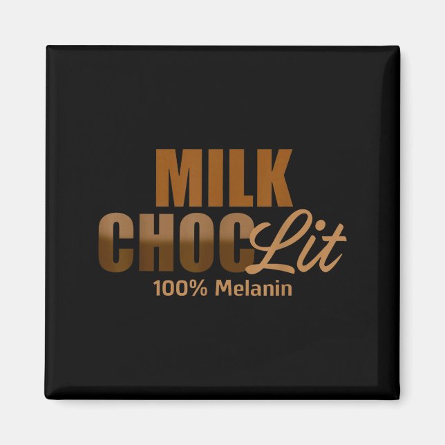 African American Black Afro Women Milk Choc-lit 10 Magnet (Vorne)