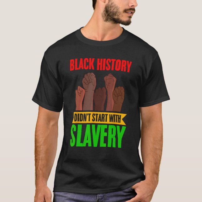African American Black History Month African Herit T-Shirt (Vorderseite)