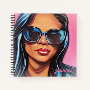 African American Boss Lady Journal Notizbuch