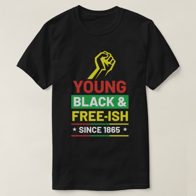 African American Design for Black History Lovers T-Shirt (Design vorne)