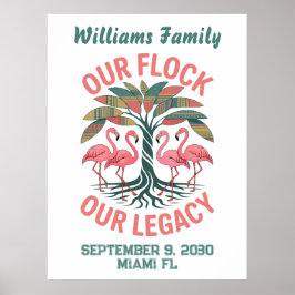 African American Family Legacy Wiedersehen Flaming Poster