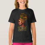 African American Girl God Says I am Black Pride T-Shirt<br><div class="desc">African American Girl God Says I am Black Pride</div>