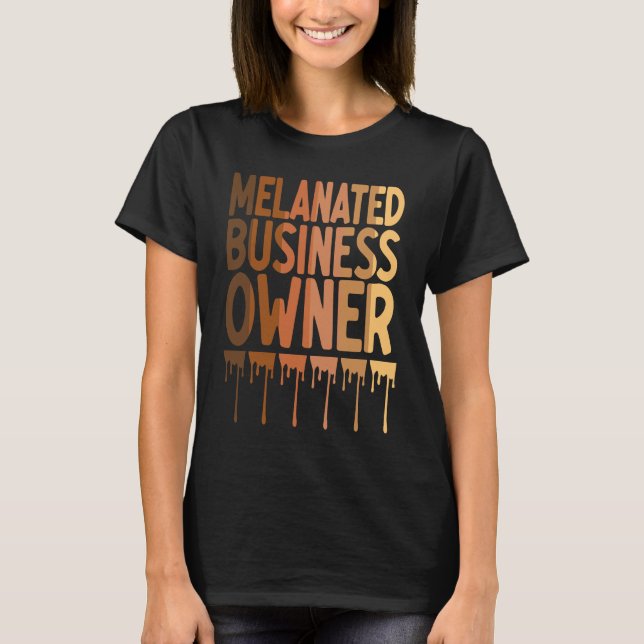 African American Owned Companies Black History Mon T-Shirt (Vorderseite)
