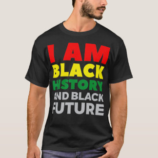 African American Rights Monat 1619 Ich bin Black H T-Shirt