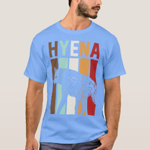 African Animal Vintag Hyena T-Shirt