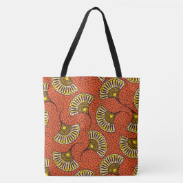 African Ankara Fan Pattern