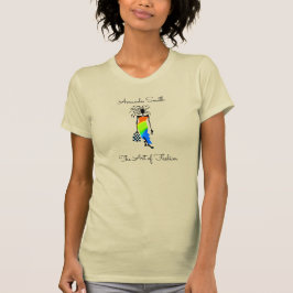 African Art, Elegant und stilvolle Modedame T-Shirt