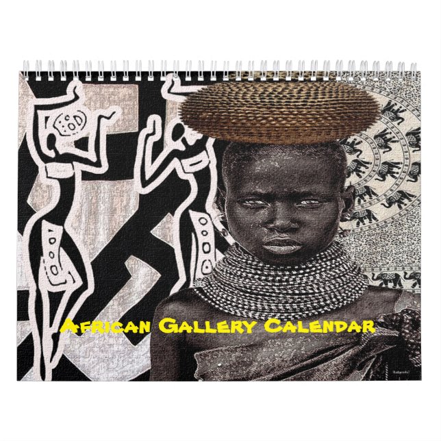 "African Art Gallery" Kalender (Titelbild)