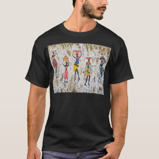 African Art Long T-Shirt