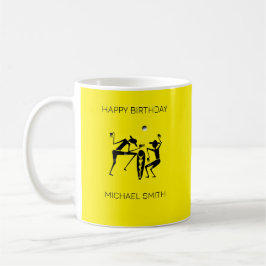 African Art Phantastisch Silhouette Dancers Kaffeetasse