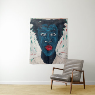 African Art Poster Wandteppich