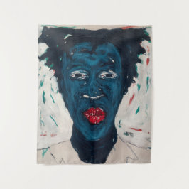 African Art Poster Wandteppich