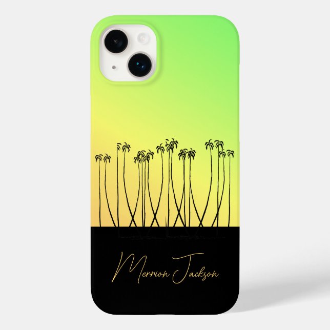 African Art, Tropical Summer Case-Mate iPhone Cas Hülle (Rückseite)