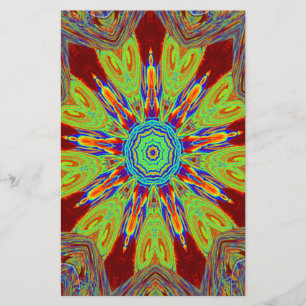 African Asian European Ethnic Pattern Briefpapier