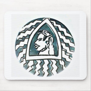 African Beauty Bongo Maasai Portrait Mousepad