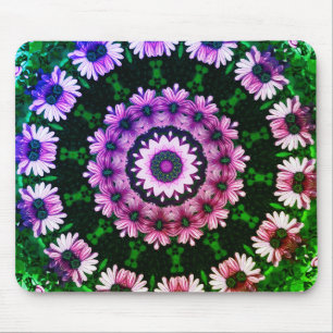 African Daisies Abstrakte Blume Art Mousepad