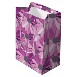 African Daisy Floral Design Mittlere Geschenktüte