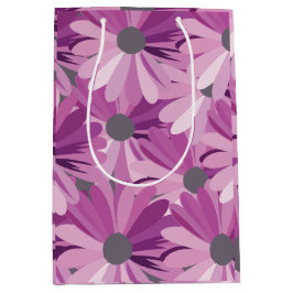 African Daisy Floral Design Mittlere Geschenktüte