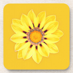African Daisy / Gazania - Mustard Gold Untersetzer