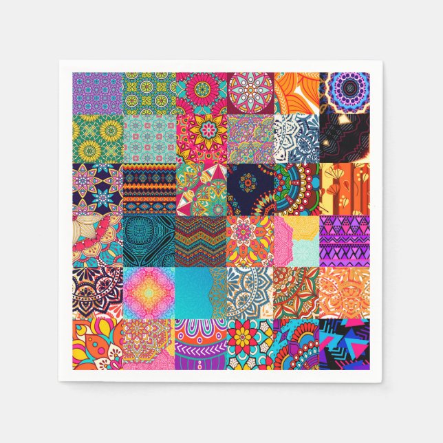 African Design Napkins Serviette (Vorderseite)