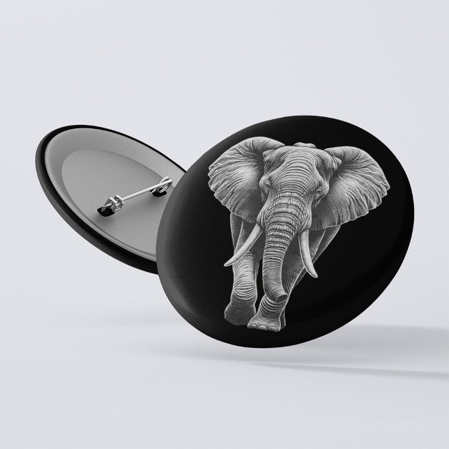African Elephant Safari und Zoo Adventure Button (Von Creator hochgeladen)