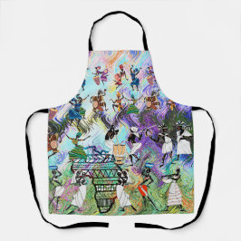 African Feast: Rhythms of Africa Schürze