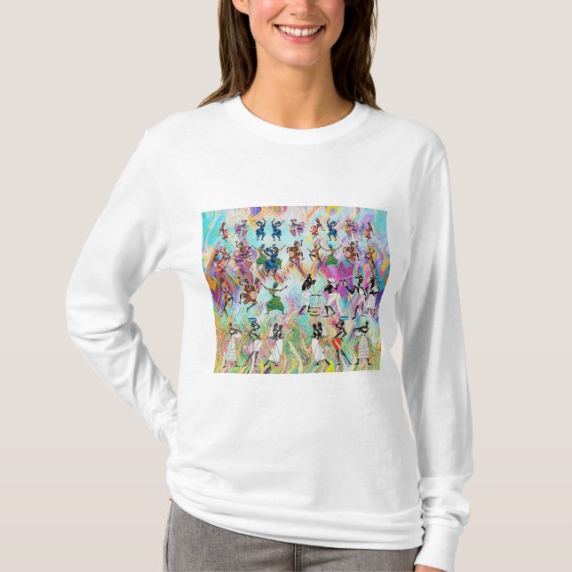 African Feast: Rhythms of Unity T-Shirt (Vorderseite)