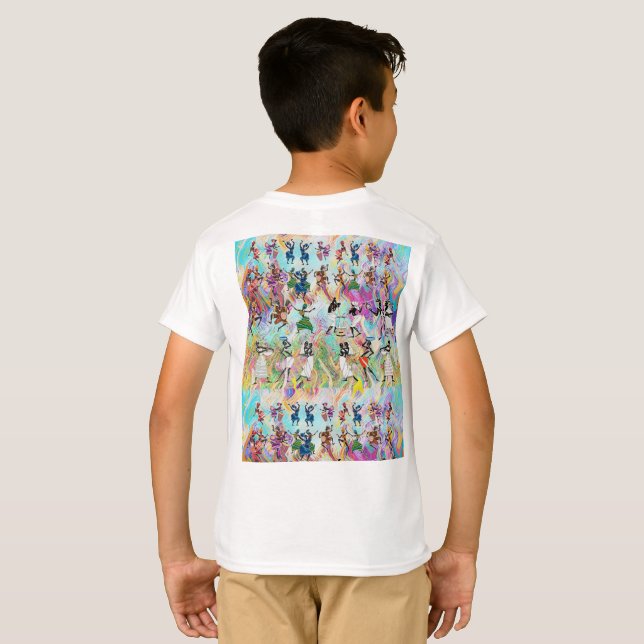 African Feast: Rhythms of Unity  T-Shirt (Schwarz voll)
