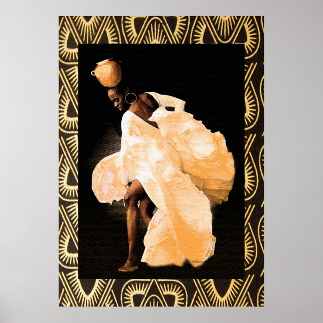 African Folk Dance Poster (Vorne)