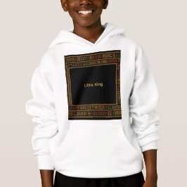 African Gold Kente Kids Hoodie