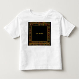 African Gold Kente Toddler T - Shirt