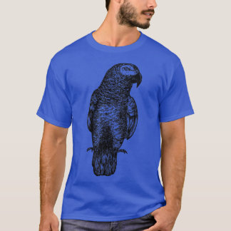 African Gray Parrot Bird T-Shirt