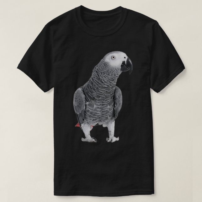African Gray ParrotTShirt T-Shirt (Design vorne)