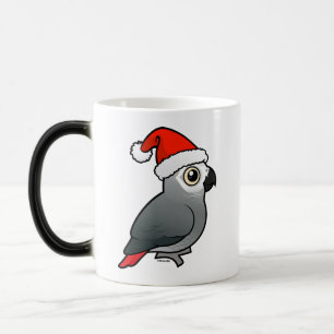 African Gray Santa Verwandlungstasse