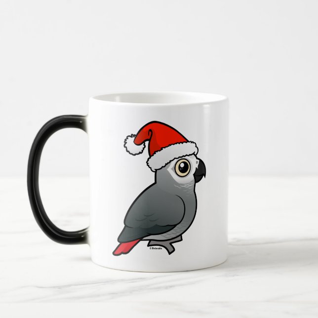 African Gray Santa Verwandlungstasse (Links)